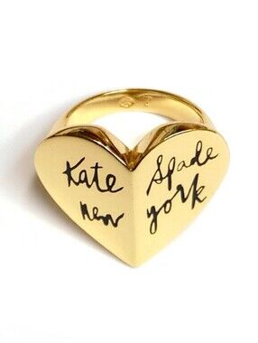 Kate Spade HERITAGE SPADE 12K Gold Plates